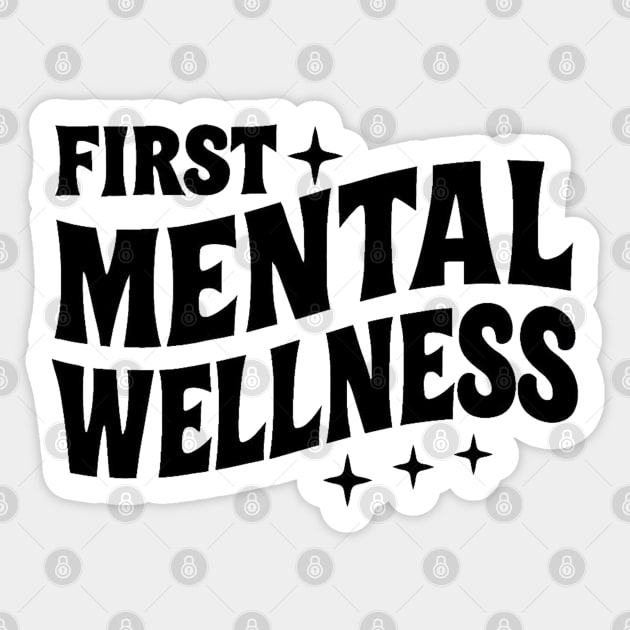 But First, Mental Wellness Sticker by TurnEffect